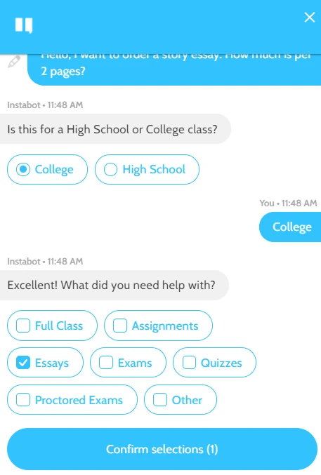 Onlineclasshelp customer support